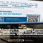 Abertas inscrições para pós-graduação em proteção de pessoas vulneráveis para profissionais da Segurança