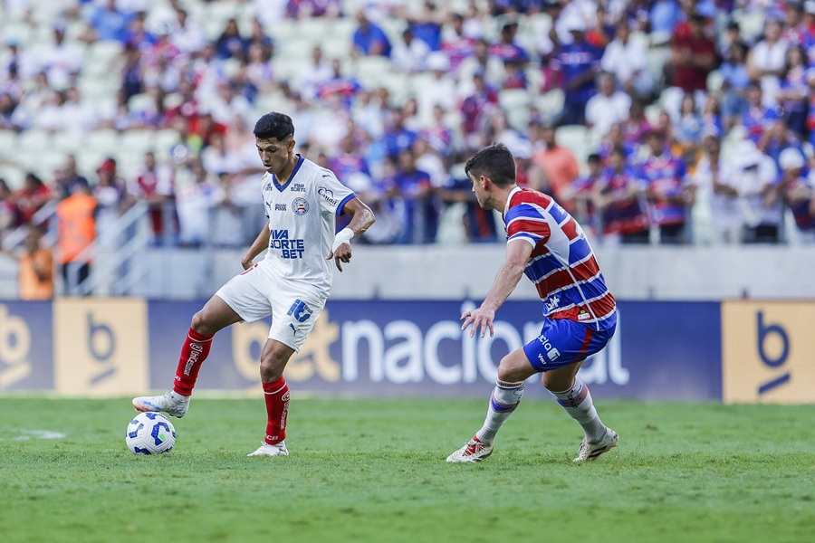 Bahia empata por 1 a 1 com o Fortaleza, fora de casa