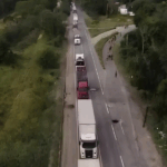 BR-101 é liberada após mais de 35 horas de bloqueio por indígenas no Extremo Sul baiano