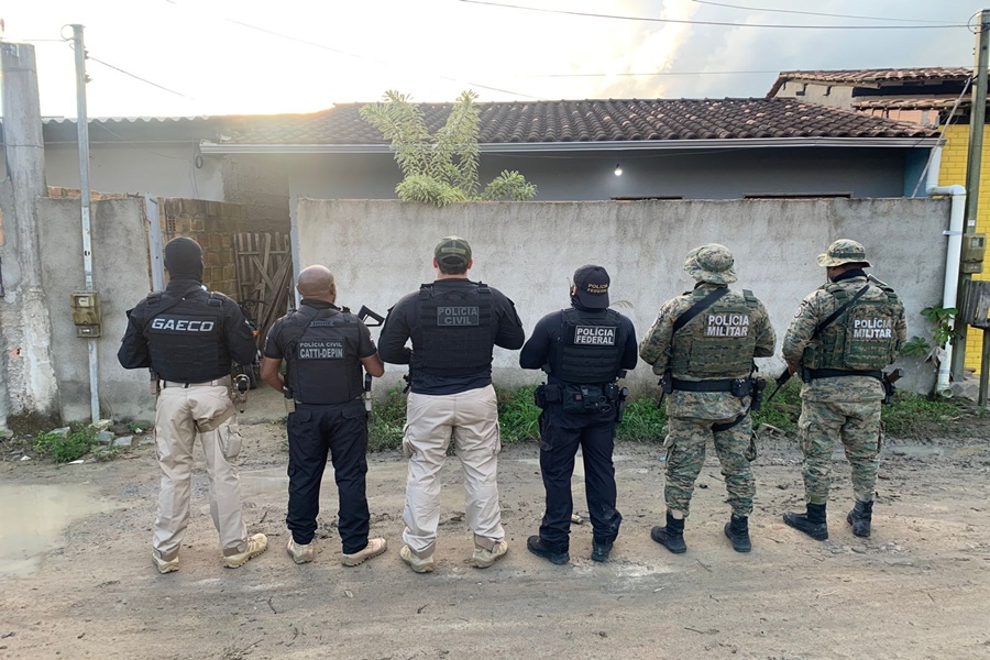 SSP, PF, MP, PM e PC fecham cerco contra facção com ação integrada no Extremo Sul da Bahia