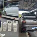 PRF apreende 120 kg de drogas e recupera veículo adulterado em Vitória da Conquista