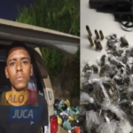 Suspeito ligado ao Comando Vermelho é preso com arma e drogas na Soledade, em Salvador